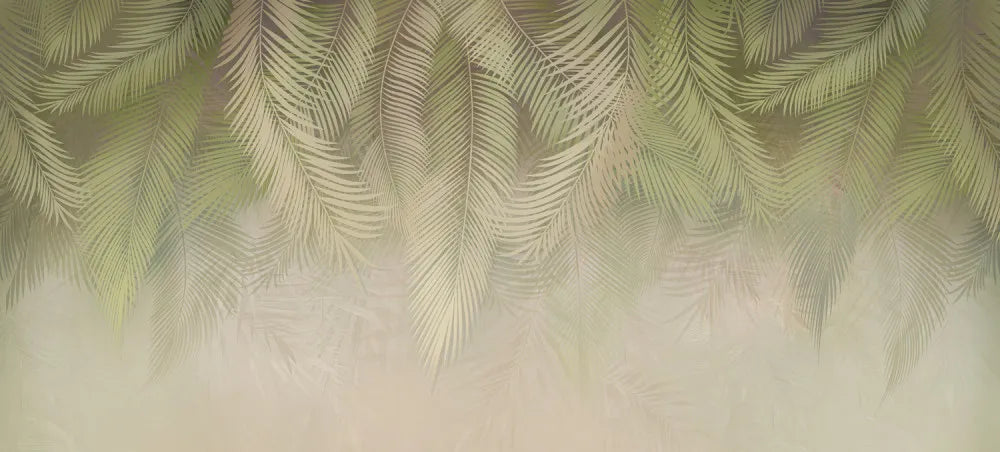 Palm leaves drawing