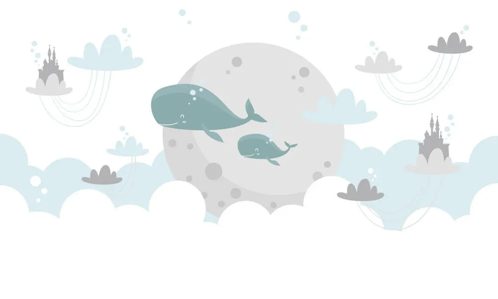 Whales in the clouds