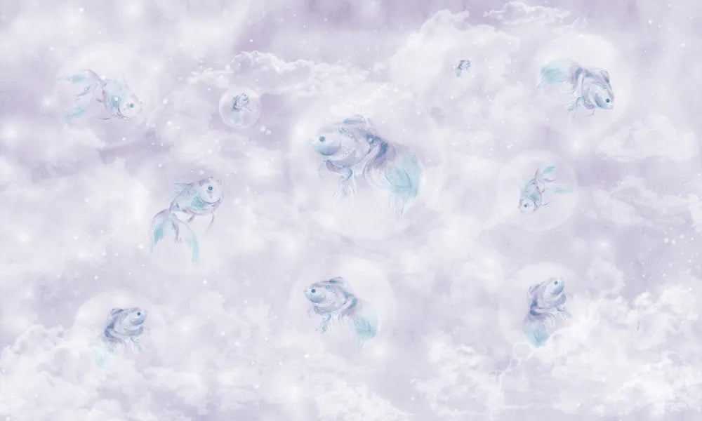 Fish in the clouds and the stars