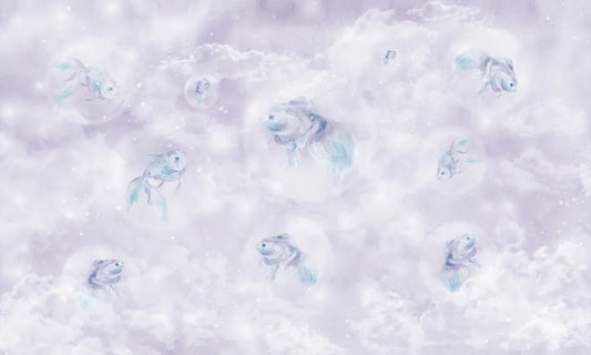 Fish in the clouds and the stars