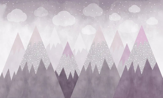 Mountains and clouds