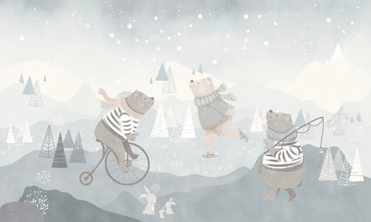 Bears in the mountains
