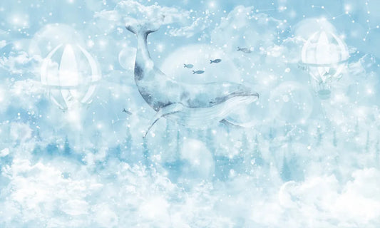 Kit in starry sky