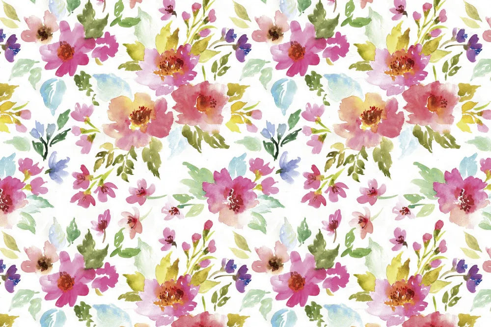Flowers, watercolor