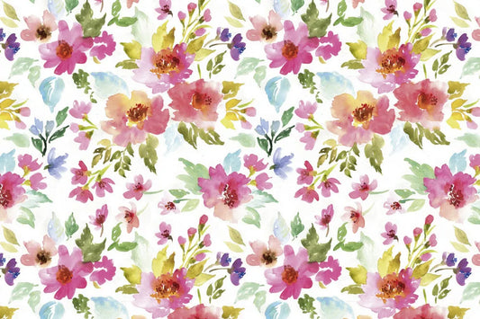 Flowers, watercolor