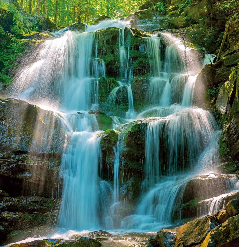 Solar waterfall