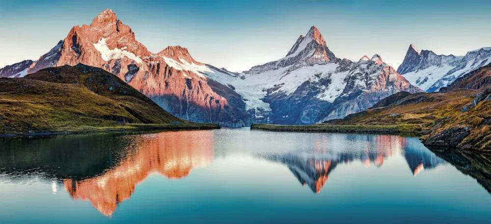 Mountain lake in the Alps