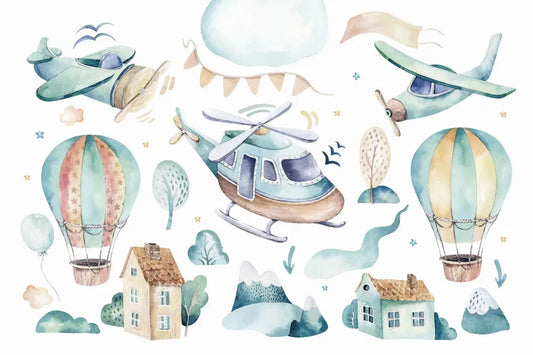 Planes and balloons