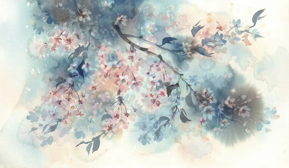 Bloom, watercolor