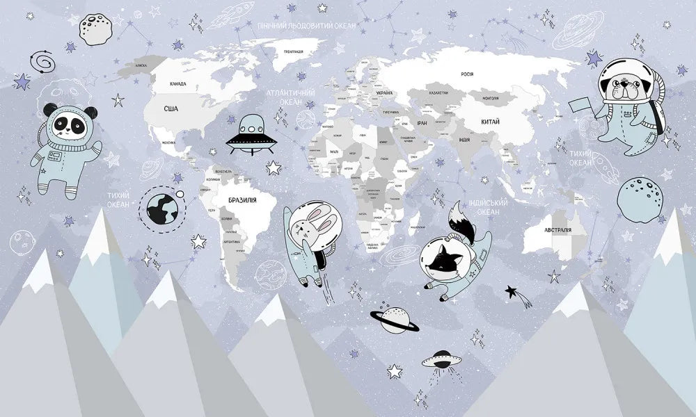 Map of children's fantasy, UKR
