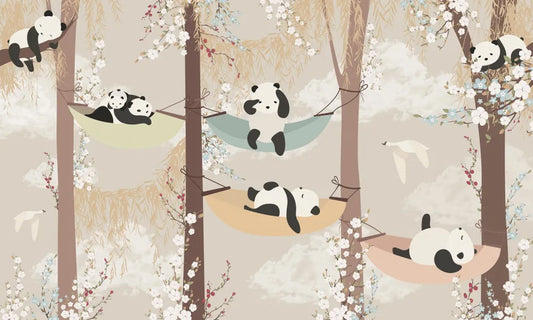 Pandas drawn