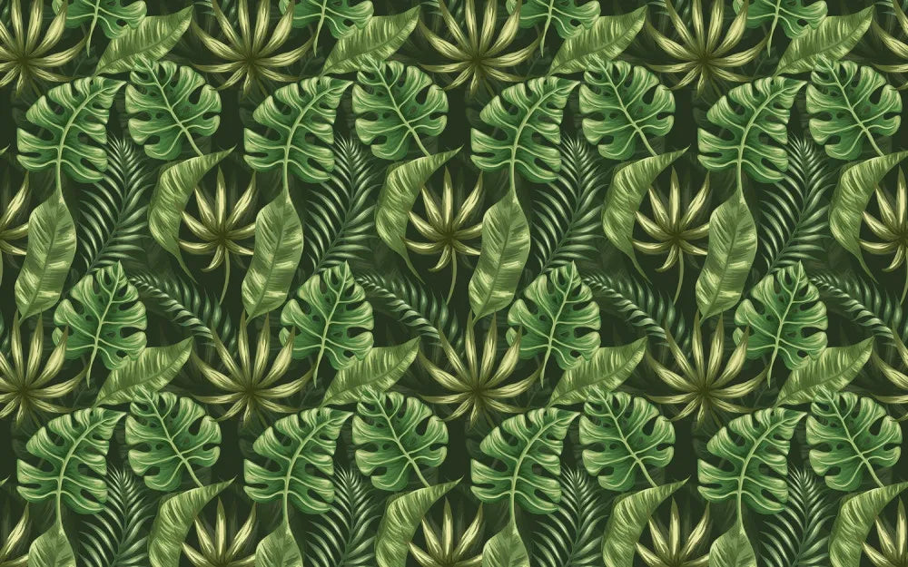 Elegant tropical motif