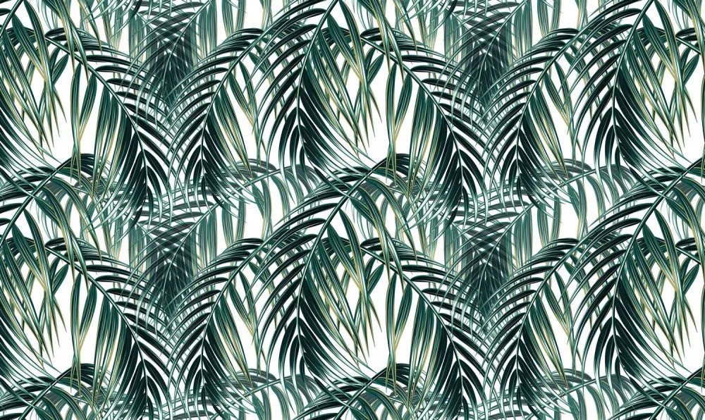 Palm leaves pattern