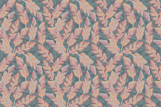 Abstract banana leaves