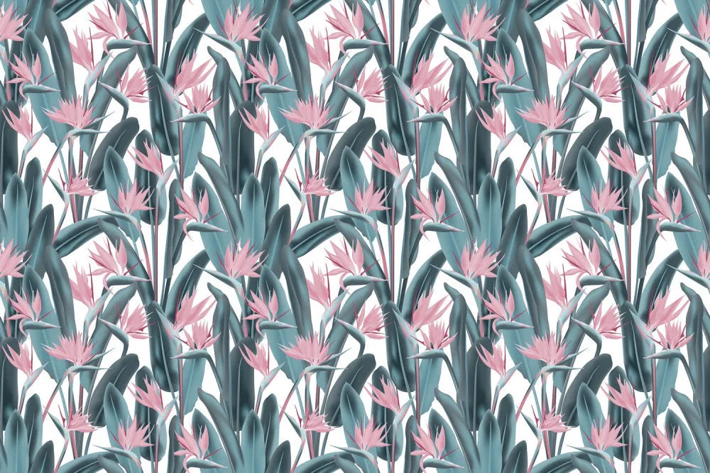 Blooming tropics pattern