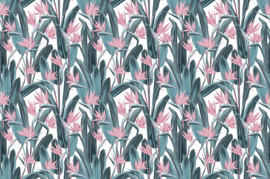 Blooming tropics pattern