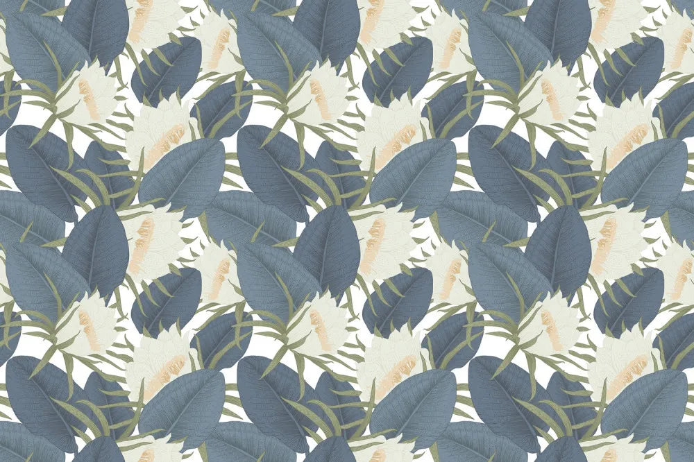 Delicate tropical flora
