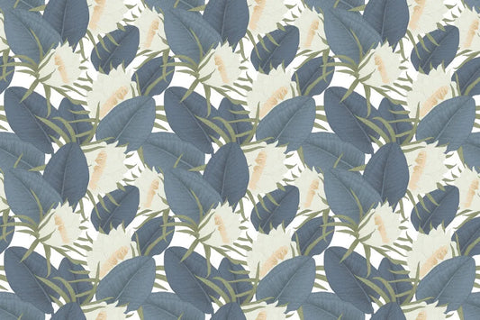Delicate tropical flora