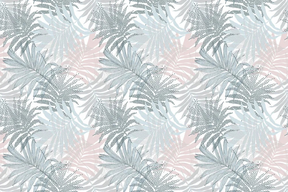 Grainy tropical leaves