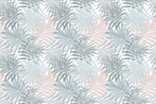 Grainy tropical leaves