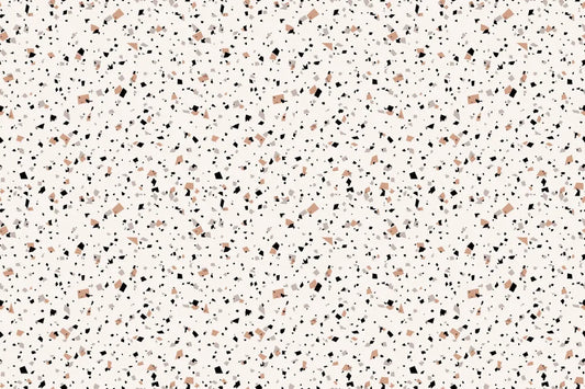 Mosaic on the white stone