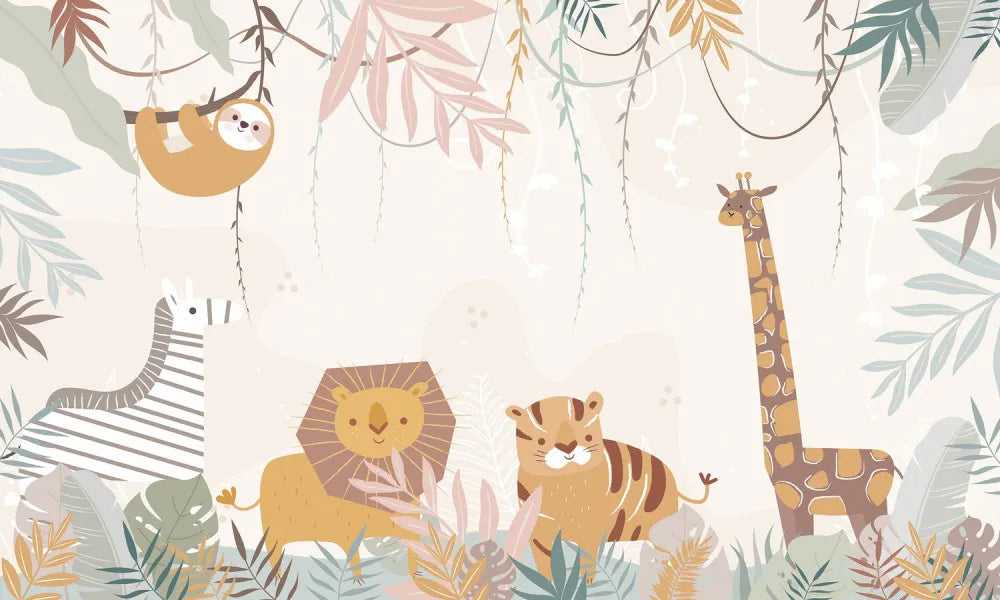 Animals in the jungle