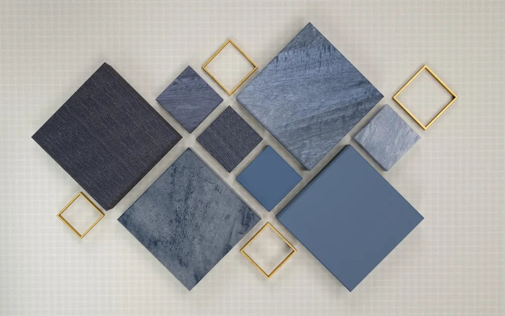 Blue squares