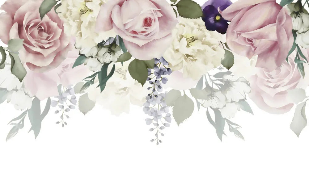 Spring bouquet of roses