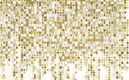 Gold tulle