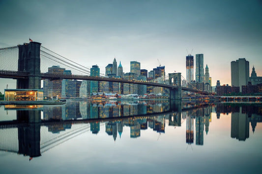 Sunset in new York