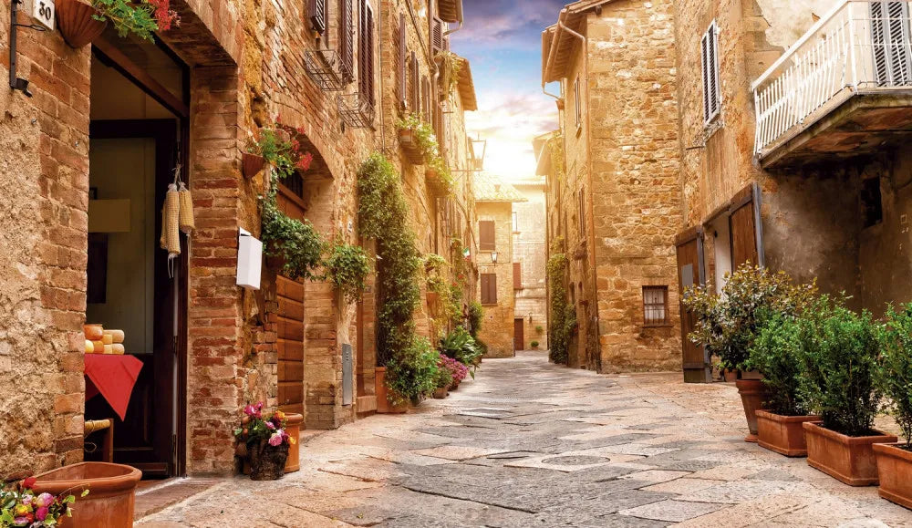 Beautiful street in Italy