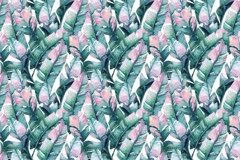Banana leaves pattern