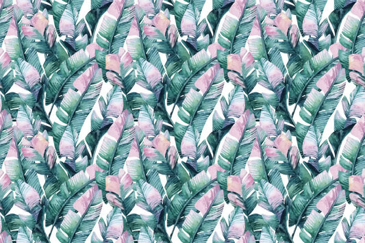 Banana leaves pattern