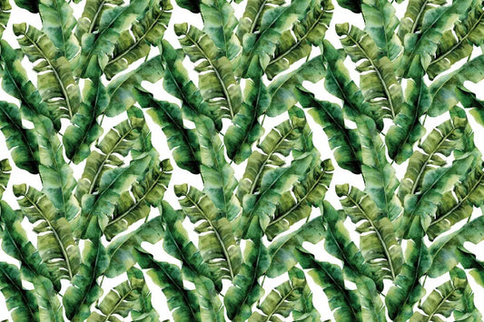 Banana leaves pattern