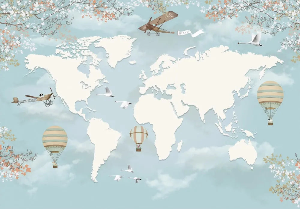 Soft map in the clouds
