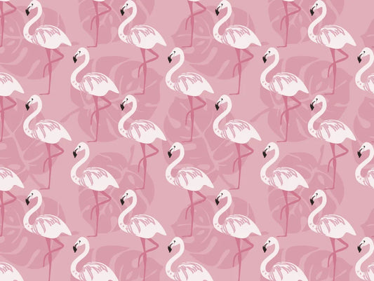 Pink flamingos