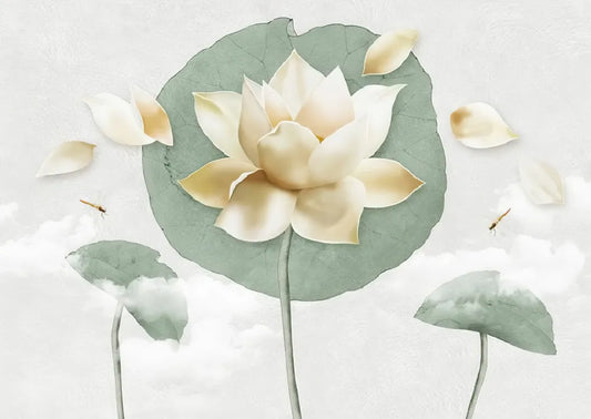 Lotus in the clouds