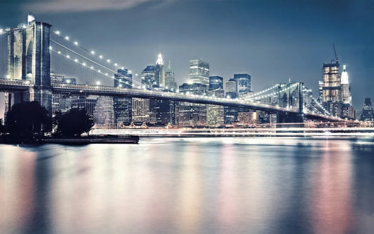 Night Brooklyn bridge