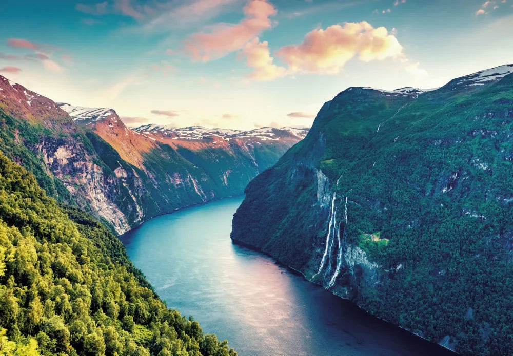 River in a mountain valley