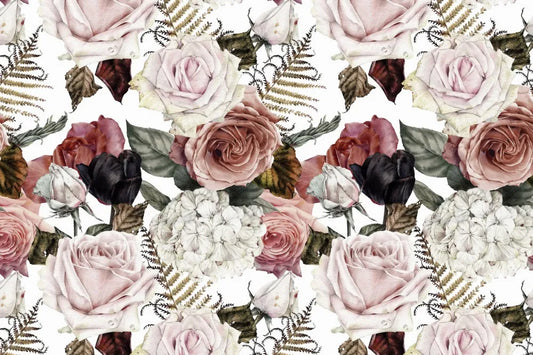 Delicate floral pattern