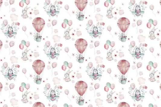 Baby rabbits in the sky