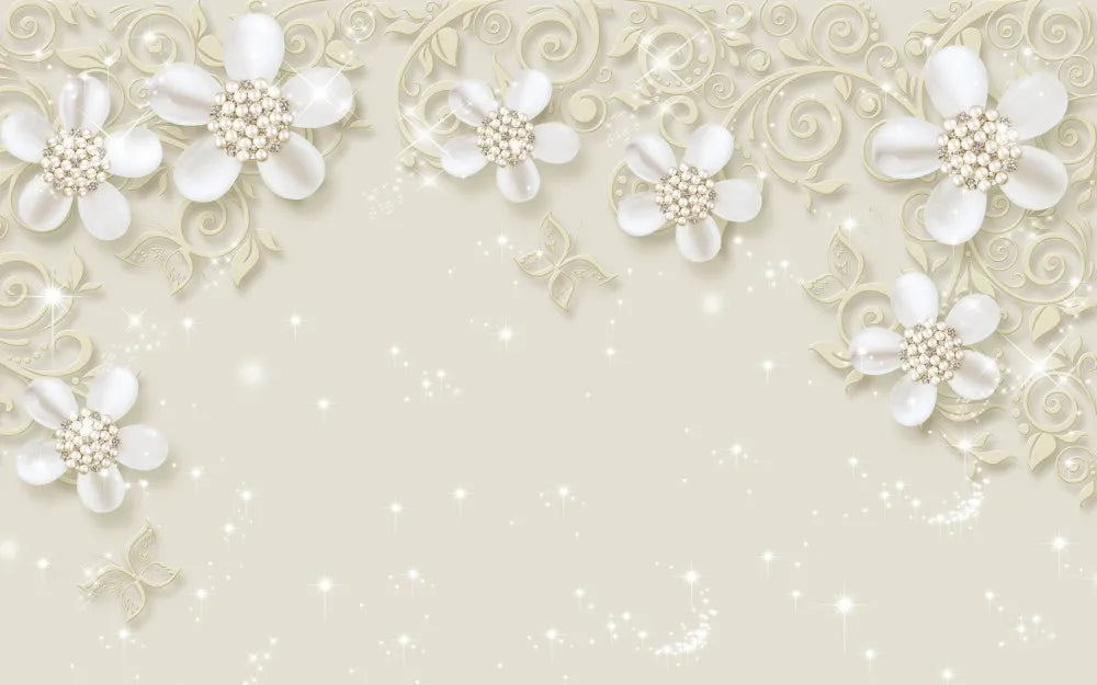 Magic flowers 3D and