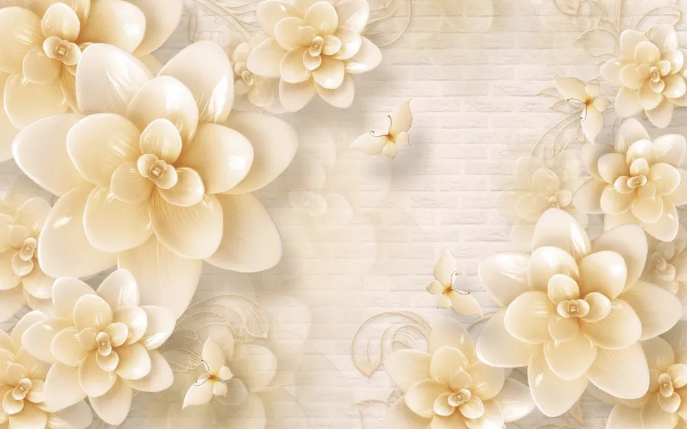 Spring flowers 3D
