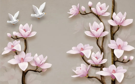 Delicate Magnolia 3D