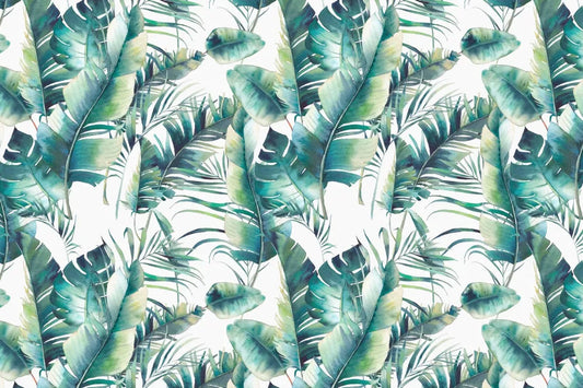 Young tropical leaves