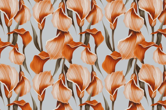 Orange Calla lilies
