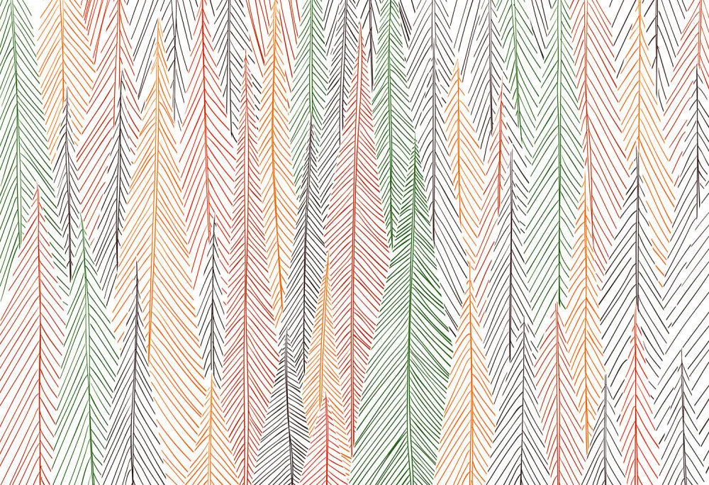 Colorful forest