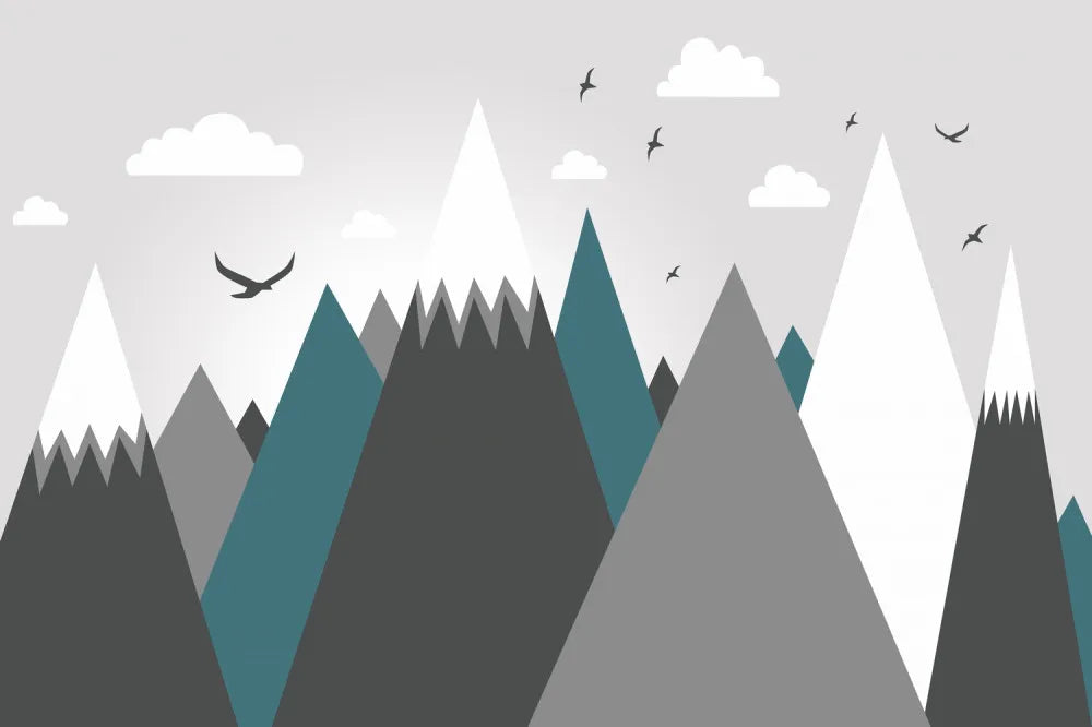 Eagles in the mountains