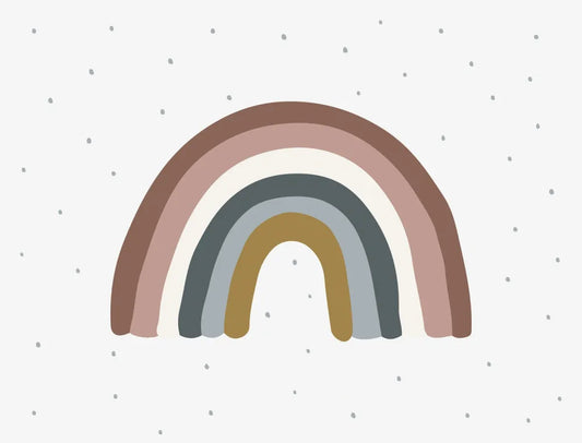 Pastel rainbow
