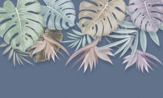 Beautiful tropical foliage